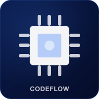 CodeFlow Dubai logo