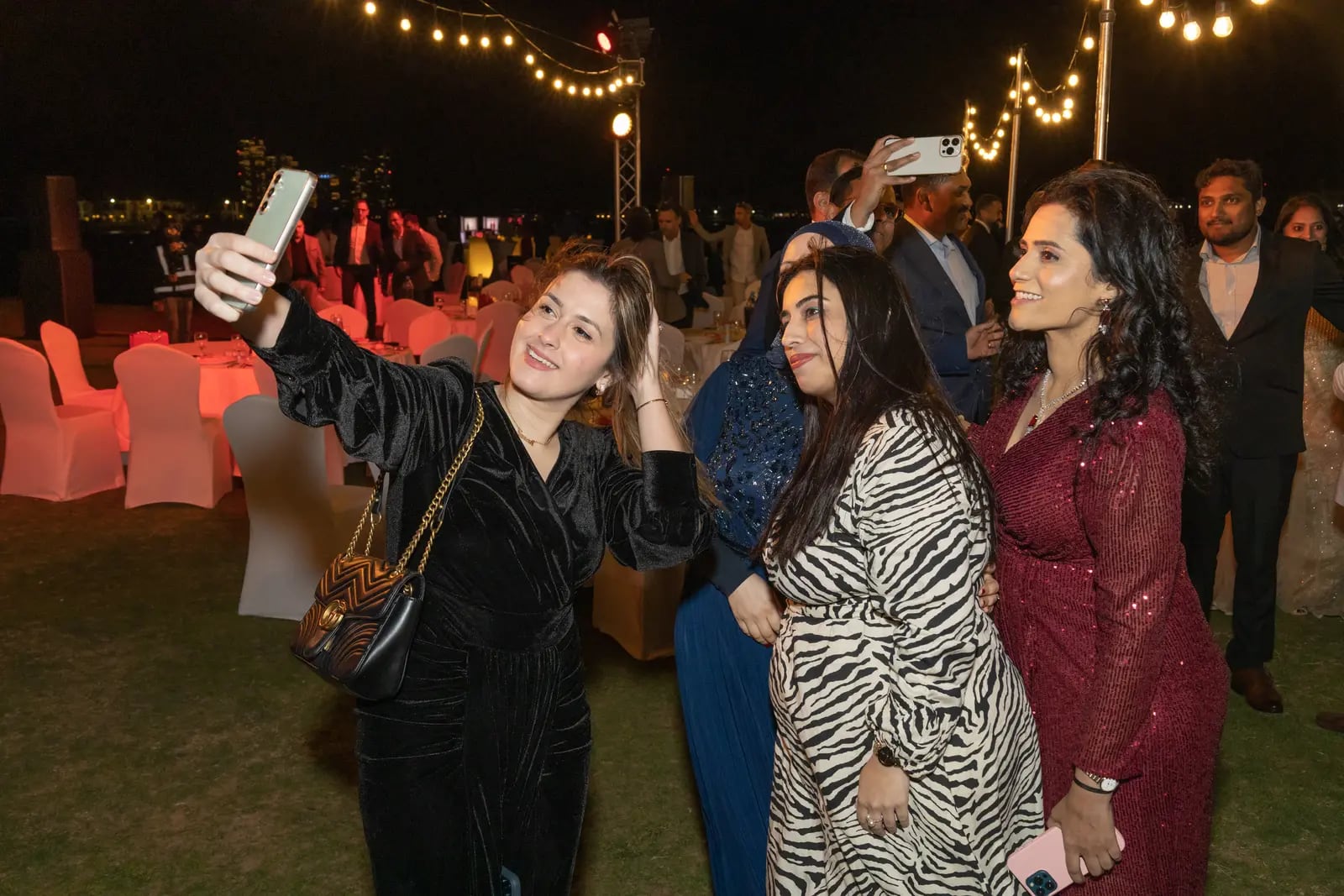 Guests at the Danfoss corporate gala dinner in Dubai