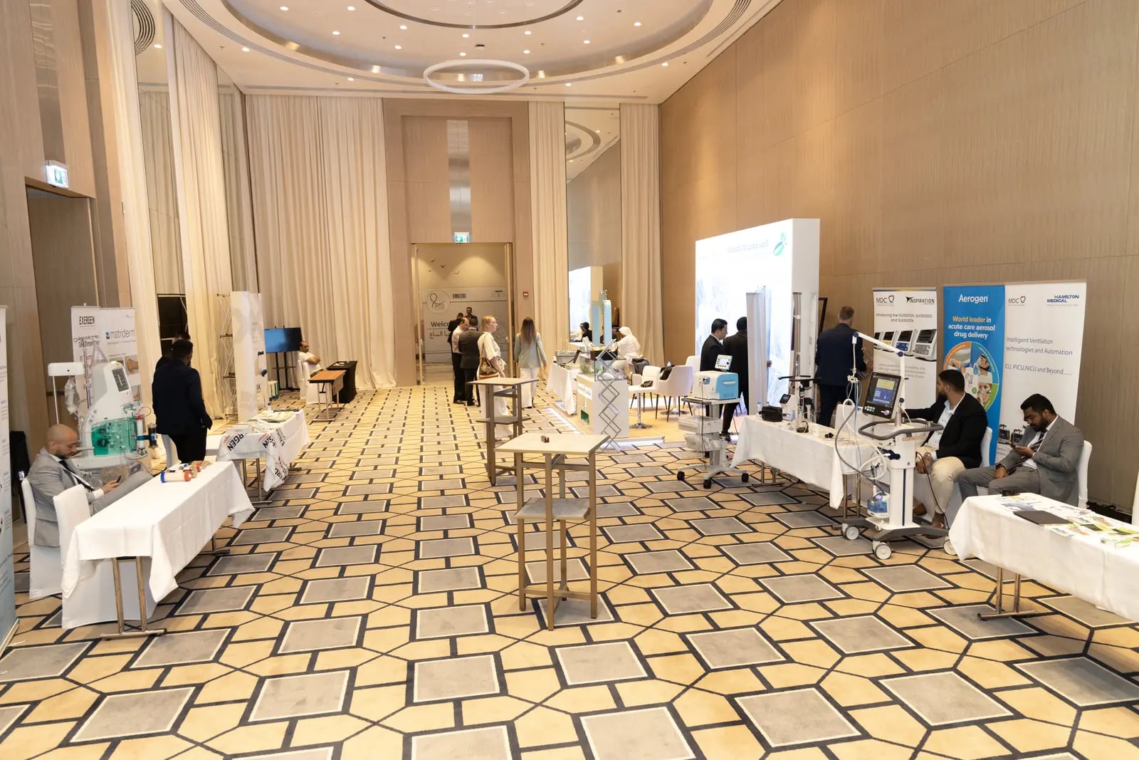 Exhibition operations at iPCC 2025 in Dubai